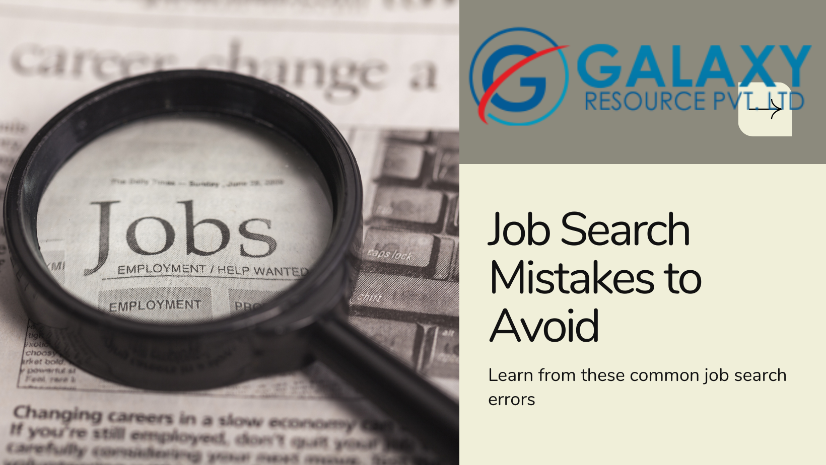 Top 10 Mistakes to Avoid During a Job Search